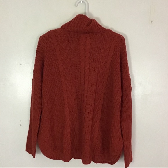 Joseph A. Turtleneck Cable Knit Sweater Bossa Nova - Picture 3 of 12